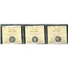 Image 1 : 1965 & 1966(2) 10¢ ICCS PL66 Heavy Cameo.  Lot of 3 coins.