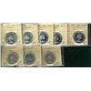 Image 1 : 1960(2) 50¢, 1962(3) & 1964(3) ICCS PL66.  Lot of 8 coins, some with Cameo designations.