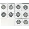 Image 1 : 1964 50¢.  Lot of 10 BU examples.