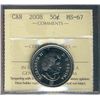 Image 1 : 2008 50¢ ICCS MS67.
