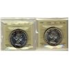 Image 1 : 1958 & 1959 $1 ICCS PL66.  Lot of 2 coins.