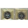 Image 1 : 1959 & 1960 $1 ICCS PL66.  Lot of 2 coins.