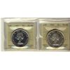 Image 1 : 1960 & 1961 $1 ICCS PL66.  Lot of 2 coins.