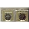 Image 1 : 1961 & 1963 Cameo ICCS PL66.  Lot of 2 coins.  Only 63 designated Cameo.