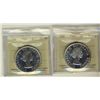 Image 1 : 1964 Cameo & 1964 Missing Dot $1 ICCS PL66.  Lot of 2 coins.