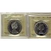 Image 1 : 1964 Missing Dot $1 & 1965 SmBds Ptd 5 ICCS PL66.  Lot of 2 coins with 1965 designated Cameo.