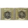 Image 1 : 1965 Type V & 1967 $1 ICCS MS64.  Lot of 2 coins.