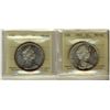 Image 1 : 1965 Type V & 1967 $1 ICCS MS64.  Lot of 2 coins.