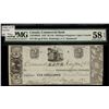 Image 1 : The Commercial Bank 1837 $2 #201 CH-145-10-02-04 PMG AU58EPQ.