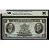 Image 1 : The Royal Bank 1927 $20 #458513 CH-630-14-12 PMG VF30EPQ, crisp and bright.