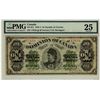 Image 1 : 1878 $1 DC-8f-i #17819 PMG VF25. Crisp and clean example.