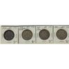 Image 1 : 1900 50¢, 1910 EL(2) & 1910 VL.  Lot of 4 coins all VG.  (PBA)
