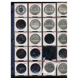 1935 to 2011 Silver Dollar Series.  Includes 1935-1946, 1947 Ptd Dot, Blt7 & ML, 1949-1967 with 1950