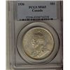 Image 1 : 1936 $1 PCGS MS65.  White creamy issue.