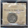 Image 1 : 1872H 25¢ Obv 2 Wk Strike ICCS VF30.