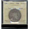 Image 1 : 1910 50¢ Vic Lvs ICCS F15.