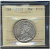 Image 1 : 1912 50¢ ICCS F15.