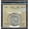 Image 1 : 1940 50¢ ICCS MS63.