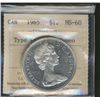 Image 1 : 1965 $1 Type V ICCS MS60 Cameo.  Popular variety.