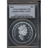 Image 1 : 2001 $1 Anniv, PCGS PR69DCAM.  A perfect example.