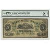 Image 1 : The Consolidated Bank of Canada 1876 $5 #03393 CH-205-10-04 PMG VG8 Net. Paper pulls and tape repair