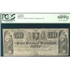 Image 1 : The Gore Bank of Hamilton 18__ $50 CH-325-10-06R PCGS AU50PPQ.