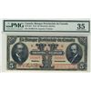 Image 1 : La Banque Provinciale du Canada 1919 $5 #J218914 CH-615-14-04 PMG CH VF35. Orange tint. Excessively 