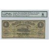 Image 1 : The Union Bank of Canada 1875 $1 #54485 CH-755-14-02 PMG VG8. Excessively scarce issue.