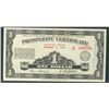 Image 1 : Province of Alberta A-1 1936 Prosperity Certificate #A240709. Crisp UNC with 10 stamps.