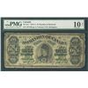 Image 1 : 1878 $1 DC-8e-i #257129 Payable at Montreal PMG VG10 Net. Tears.