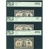Image 1 : 1923 25¢ DC-24a, 24c & 24d PCGS EF45. Lot of 3 notes.