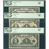 Image 1 : 1935 $1 BC-1a, BC-1b & BC-2 PCGS VF20. Lot of 3 notes.