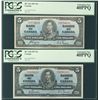 Image 1 : 1937 $5 BC-23b & BC-23c PCGS EF40 PPQ. Lot of 2 notes.