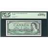 Image 1 : 1954 $1 BC-37aA #*0074634 PCGS CH UNC 63PPQ.