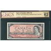 Image 1 : 1954 $2 BC-38bT #SR1536471 BCS CH UNC62.