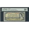 Image 1 : 1954 $20 BC-41bA #*VE0176562 PMG VF30 EPQ. A rare prefix.