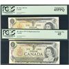 Image 1 : 1973 $1 BC-46a-i #ALM0866875 & EAX0795670 PCGS EF45. Lot of 2 notes.