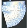 Image 1 : 2005 $5 BC-62bA Sheet Replacement notes. Lot #HOH between 9,44 to 9,68. Lot of 10 notes all Crisp UN