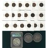 Image 1 : US 1892-1901(18) Indian head 1¢, 1890cc & 1928S Silver dollars. Cents include one of each date, CC d