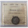 Image 1 : Nfld 1870 10¢ Obv 1 10¢ ICCS VG10.