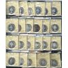 Image 1 : 1964(7) 50¢, 1965 & 1966(15) ICCS MS63. Lot of 24 pcs, two of which are Heavy Cameo.