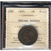 Image 1 : 1891 1¢ SD SL ICCS F15.