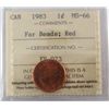 Image 1 : 1983 1¢ Far Bds ICCS MS66RD.