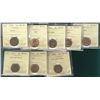 Image 1 : 1930 1¢ MS60, 1937, 1953 NSF, 1954 SF, 1956 MS64RD & 1951, 1952(2) MS63. Lot of 8 ICCS graded coins.