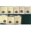 Image 1 : 1953(5) 1¢ NSF Hanging 3, 1963 Hanging 3 & 1978 Dbl 8 all ICCS MS64RD. Lot of 8 coins.