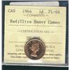 Image 1 : 1964 1¢ ICCS PL66 Ultra Heavy Cameo.