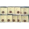 Image 1 : 1979 1¢ ICCS MS65RD. Lot of 10 coins.