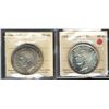 Image 1 : 1949 $1 ICCS MS65 & MS66. Lot of 2 coins.