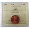 Image 1 : 1979 1¢ ICCS MS66RD.