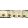 Image 1 : 1979 1¢ ICCS MS66RD. Lot of 5 coins.